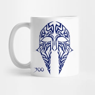 Spartan warrior helmet Mug